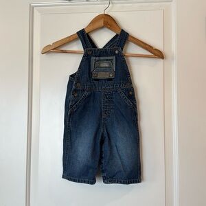 2005 Baby Old Navy Overalls - 6-12 Months with truck stitching on front